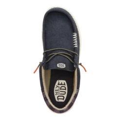 'HEY DUDE' Men's Wally Funk Waffle - Red Plaid -Travs Outfitter Store 42160 661 WALLYFUNKWAFFLE REDPLAID TOP