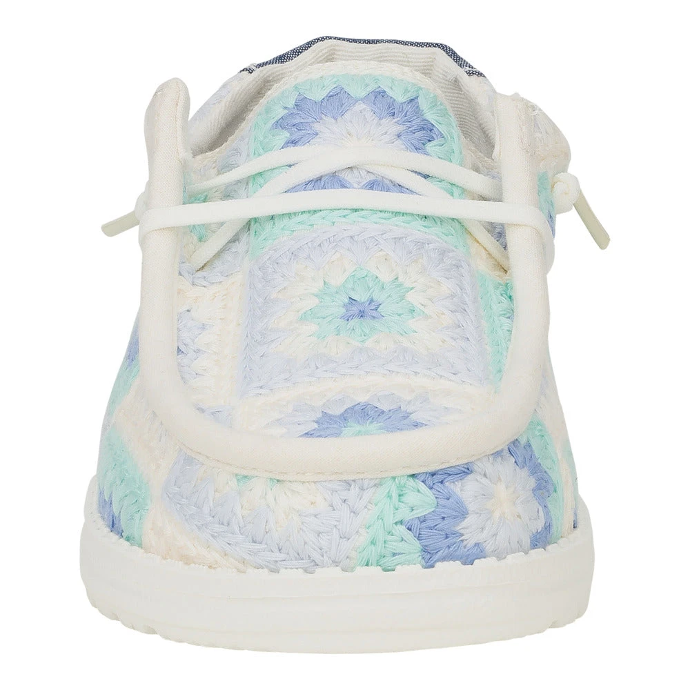 'HEY DUDE' Women's Wendy Cottage Core - Bay Blue / Multi - Image 3