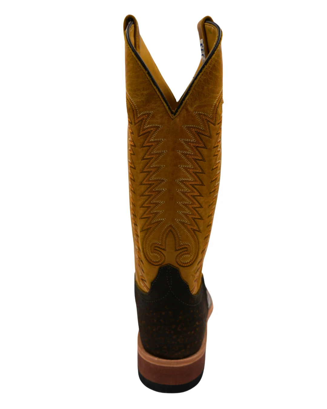 'Anderson Bean' 13" Hippo Square Toe - Chocolate / Yellow 6 'Anderson Bean' 13" Hippo Square Toe - Chocolate / Yellow - Image 6