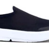 'OOFOS' Women's OOmg EeZee Low Shoe - White / Black