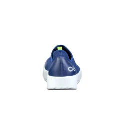 'OOFOS' Women's OOmg EeZee Low Shoe - White / Navy -Travs Outfitter Store 5072WHTNVY shot5