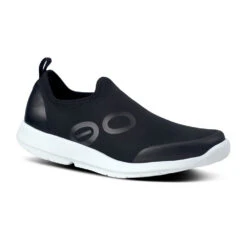 'OOFOS' Women's OOmg Sport Low Shoe - White / Black 12 'OOFOS' Women's OOmg Sport Low Shoe - White / Black -Travs Outfitter Store 5075WHTBLK shot2