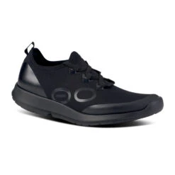 'OOFOS' Women's OOmg Sport LS-Low Shoe - Black / Black -Travs Outfitter Store 5076BLACK shot2