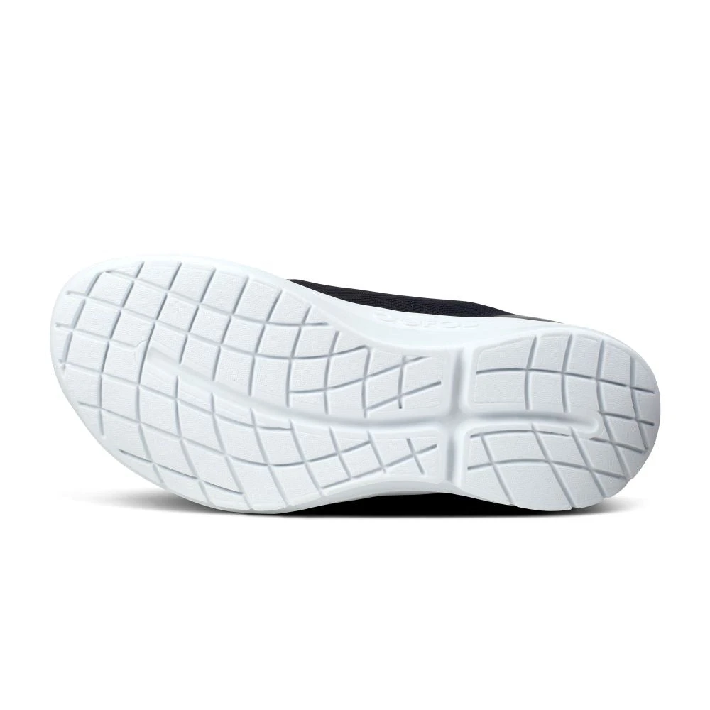 'OOFOS' Women's OOmg Sport LS-Low Shoe - White / Black 3 'OOFOS' Women's OOmg Sport LS-Low Shoe - White / Black - Image 3