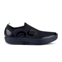 'OOFOS' Men's OOmg EeZee Low Shoe - Black / Black