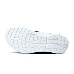 'OOFOS' Men's OOmg Sport Low Shoe - White / Black -Travs Outfitter Store 5085WHTBLK shot7