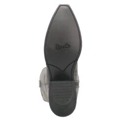 'Laredo' Women's 15" Twyla Zippered Western Snip Toe - Black -Travs Outfitter Store 52223 7