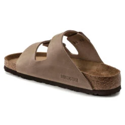 'Birkenstock' Men's Arizona Oiled Leather Soft Footbed Sandal - Tobacco Brown 12 'Birkenstock' Men's Arizona Oiled Leather Soft Footbed Sandal - Tobacco Brown -Travs Outfitter Store 552813 Back