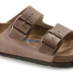 'Birkenstock' Men's Arizona Oiled Leather Soft Footbed Sandal - Tobacco Brown 10 'Birkenstock' Men's Arizona Oiled Leather Soft Footbed Sandal - Tobacco Brown -Travs Outfitter Store 552813 detail 1