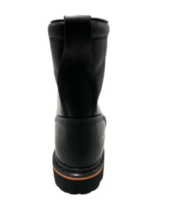 'Iron Age' Men's 8" Chainsaw Logger EH WP Comp Toe - Black -Travs Outfitter Store 5699Back