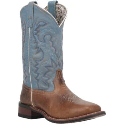 'Laredo' Women's 11" Darla Western Square Toe - Honey -Travs Outfitter Store 5895 1