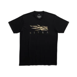 'Sitka' Men's Optifade Icon Tee - Black / Waterfowl Marsh