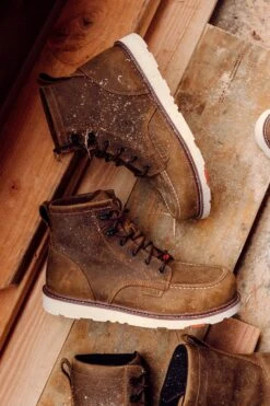 'Brunt' Men's 6" The Marin EH Unlined Soft Toe - Brown -Travs Outfitter Store 602 Brunt 1577