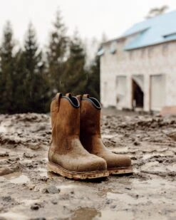 'Brunt' Men's 9" The Bolduc EH WP Comp Toe - Brown 21 'Brunt' Men's 9" The Bolduc EH WP Comp Toe - Brown -Travs Outfitter Store 602 Brunt 1899