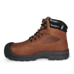 'S Fellas' Men's 6" Vulcan EH PR WP Comp Toe - Brown -Travs Outfitter Store 6100 4