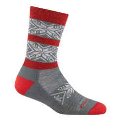 'Darn Tough Vermont' Women's Elsa Crew Lightweight Lifestyle Socks - Grey
