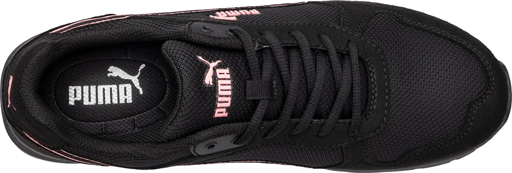 'Puma' Women's Frontside Low EH Comp Toe - Black / Pink 2 'Puma' Women's Frontside Low EH Comp Toe - Black / Pink - Image 2