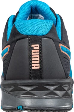 'PUMA' Women's Define 2.0 EH Low Comp Toe - Black / Aqua -Travs Outfitter Store 643945 DEFINE BLACK WNS LOW back
