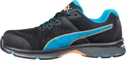 'PUMA' Women's Define 2.0 EH Low Comp Toe - Black / Aqua -Travs Outfitter Store 643945 DEFINE BLACK WNS LOW left