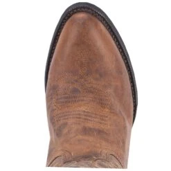 'Laredo' Men's 12" Birchwood Western - Distressed Tan -Travs Outfitter Store 68452t