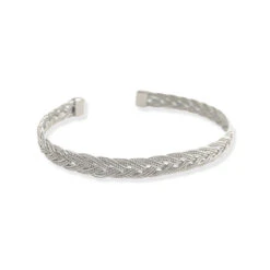 'OMG Bling' Women's Water Resistant Bracelet - Silver