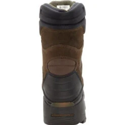 'Rocky' Men's BlizzardStalker 1200GR Insulated WP Steel Toe - Brown / Black -Travs Outfitter Store 7465b