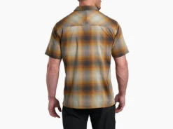'Kuhl' Men's Konquer™ Snap Front - Mojave Gold -Travs Outfitter Store 7489 konquer ss moja back