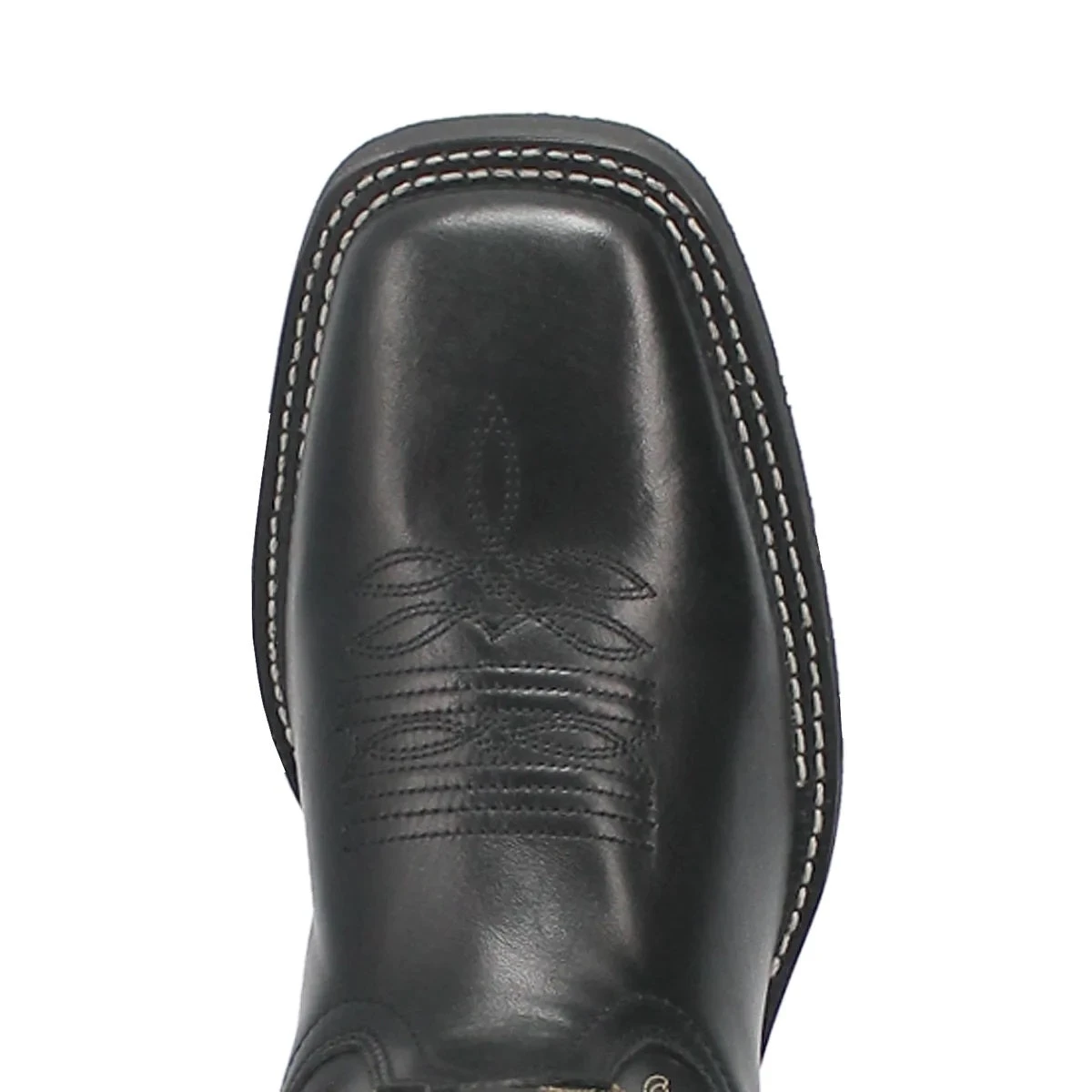 'Laredo' Men's 11" Kane Western Square Toe - Black 2 'Laredo' Men's 11" Kane Western Square Toe - Black - Image 2