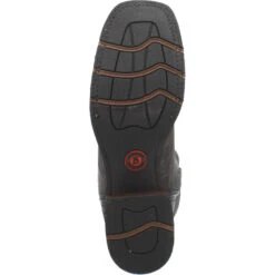 'Laredo' Men's 12" Axel Western Square Toe - Charcoal Black -Travs Outfitter Store 7927 7