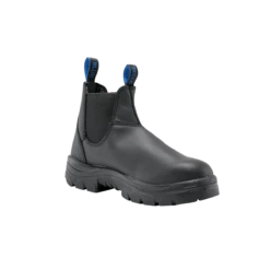 'Steel Blue' Men's 6" Hobart EH Steel Toe - Black -Travs Outfitter Store 812901 BLK J1P1669 1190144632