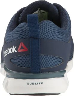 'Reebok' Men's Sublite Cushion ESD SR Alloy Toe - Navy -Travs Outfitter Store 81vDBBB LgL. AC UL1500
