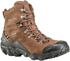 Oboz Footwear 'Oboz' Men's 8" Bridger 200GR WP Hiker - Bark Brown -Travs Outfitter Store 82001 Mens Bridger 8 Insulated B DRY Bark 34 97940