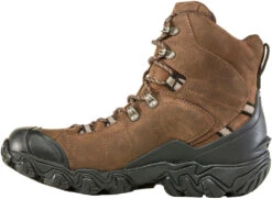 Oboz Footwear 'Oboz' Men's 8" Bridger 200GR WP Hiker - Bark Brown -Travs Outfitter Store 82001 Mens Bridger 8 Insulated B DRY Bark in side 72702
