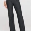 'YELETE' Women's Straight Leg Dress Pants - Charcoal