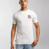 'Howitzer' Men's We Flag Short Sleeve Tee - Oatmeal