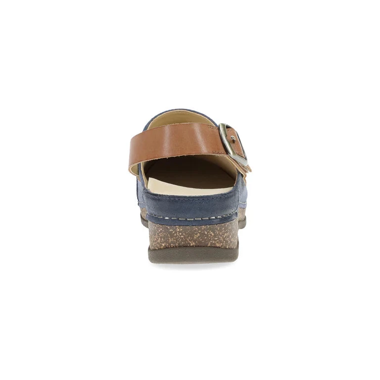 'DANSKO' Women's Merrin Clogs - Blue 4 'DANSKO' Women's Merrin Clogs - Blue - Image 4