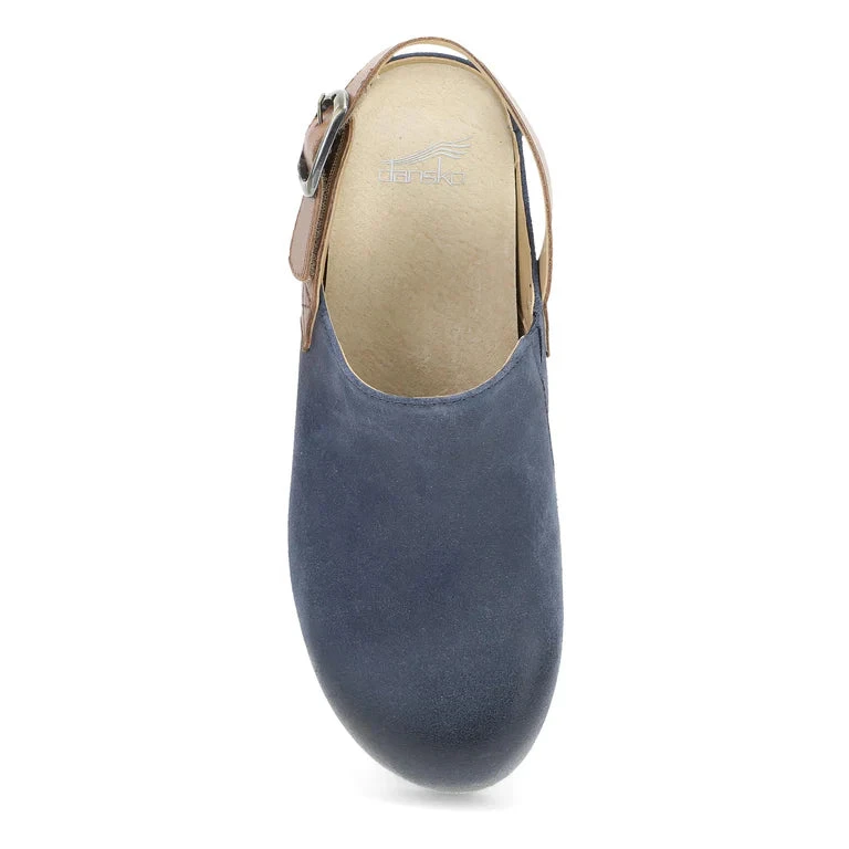 'DANSKO' Women's Merrin Clogs - Blue 5 'DANSKO' Women's Merrin Clogs - Blue - Image 5