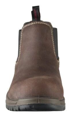 'Avenger' Men's 4" Foreman Romeo EH SR Comp Toe Pull On - Brown 16 'Avenger' Men's 4" Foreman Romeo EH SR Comp Toe Pull On - Brown -Travs Outfitter Store A7110 front