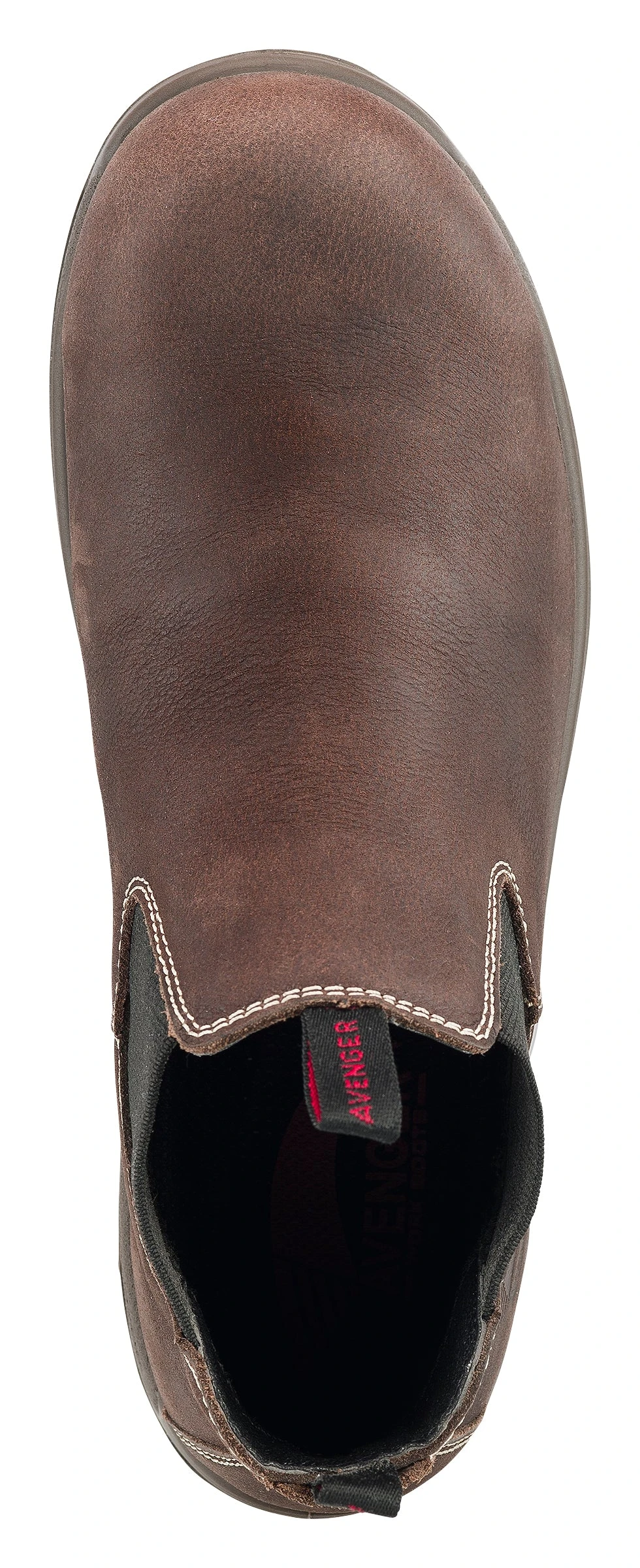 'Avenger' Men's 4" Foreman Romeo EH SR Comp Toe Pull On - Brown 2 'Avenger' Men's 4" Foreman Romeo EH SR Comp Toe Pull On - Brown - Image 2