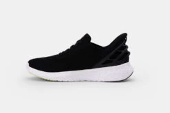 'KIZIK' Unisex Athens Sneaker - Black / White -Travs Outfitter Store Athens Black Profile Inner