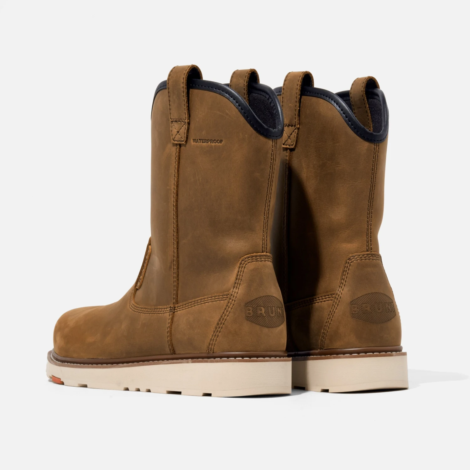 'Brunt' Men's 9" The Bolduc EH WP Comp Toe - Brown 6 'Brunt' Men's 9" The Bolduc EH WP Comp Toe - Brown - Image 6