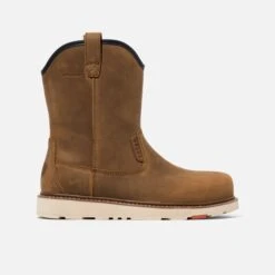 'Brunt' Men's 9" The Bolduc EH WP Comp Toe - Brown