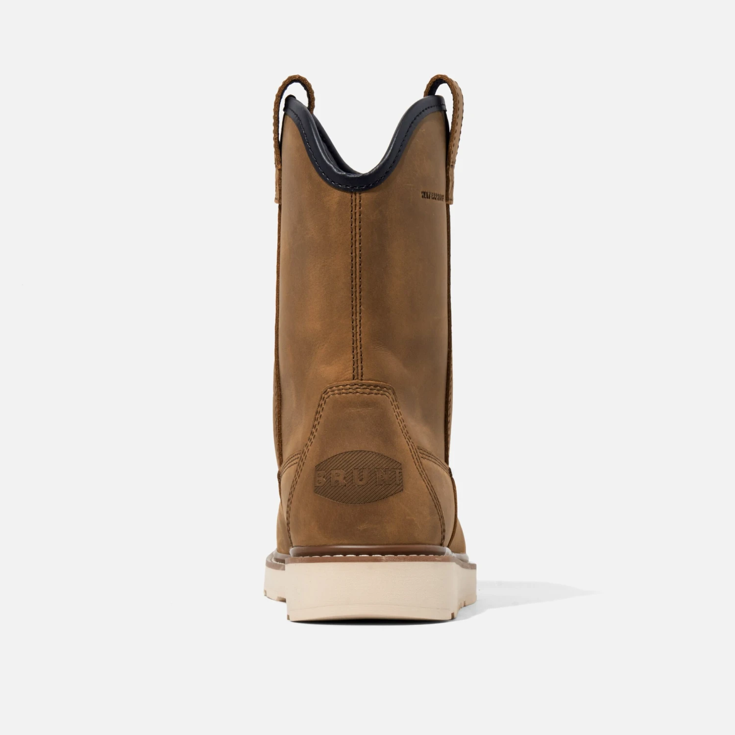 'Brunt' Men's 9" The Bolduc EH WP Comp Toe - Brown 3 'Brunt' Men's 9" The Bolduc EH WP Comp Toe - Brown - Image 3