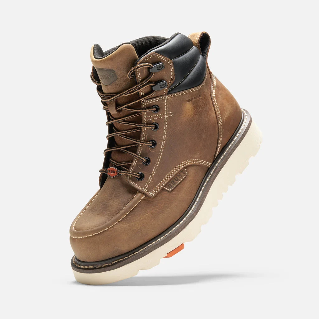 'Brunt' Men's Marin 6" Welted - Brown 3 'Brunt' Men's Marin 6" Welted - Brown - Image 3