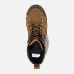 'Brunt' Men's 8" The Marin Brunt Toe EH WP Comp Toe - Brown -Travs Outfitter Store BRUNT Boots PDP Marin 8 inch Toe Sample Overhead