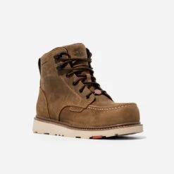 'Brunt' Men's 6" The Marin EH WP Comp Toe - Brown -Travs Outfitter Store BRUNT Boots PDP Marin Comp Toe Right 2