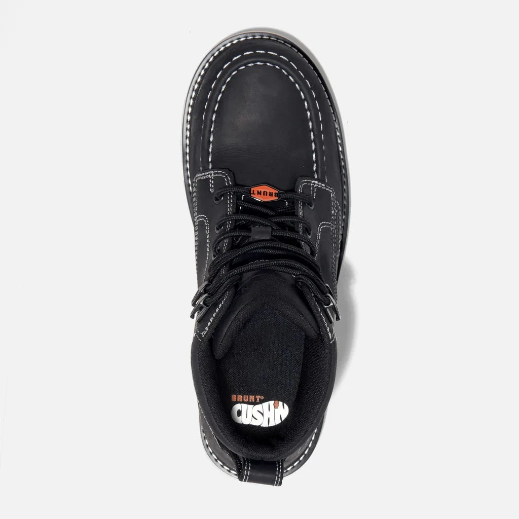 'Brunt' Men's 6" Marin EH WP Comp Toe - Black 2 'Brunt' Men's 6" Marin EH WP Comp Toe - Black - Image 2