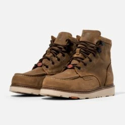 'Brunt' Men's 6" The Marin EH Unlined Soft Toe - Brown -Travs Outfitter Store BRUNT Boots PDP Marin Unlined Soft Toe Pair 2