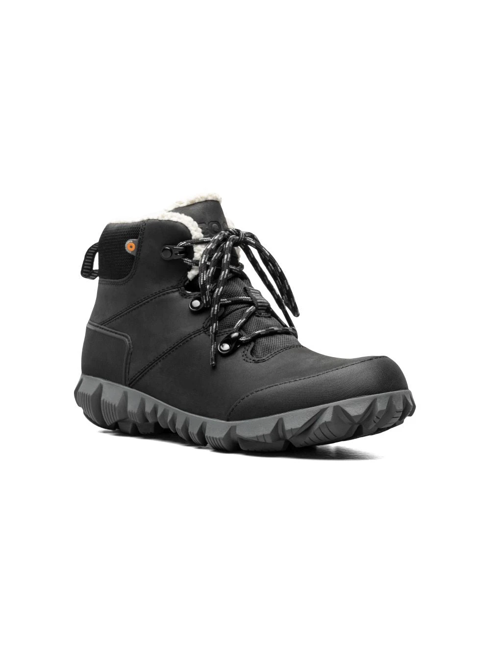 'BOGS' Women's Arcata Urban WP Leather Mid Boot - Black 6 'BOGS' Women's Arcata Urban WP Leather Mid Boot - Black - Image 6