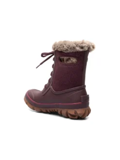 'BOGS' Women's Arcata Faded WP Winter Boot - Wine -Travs Outfitter Store Bogs Fall 2022 72938 609 ALT 4